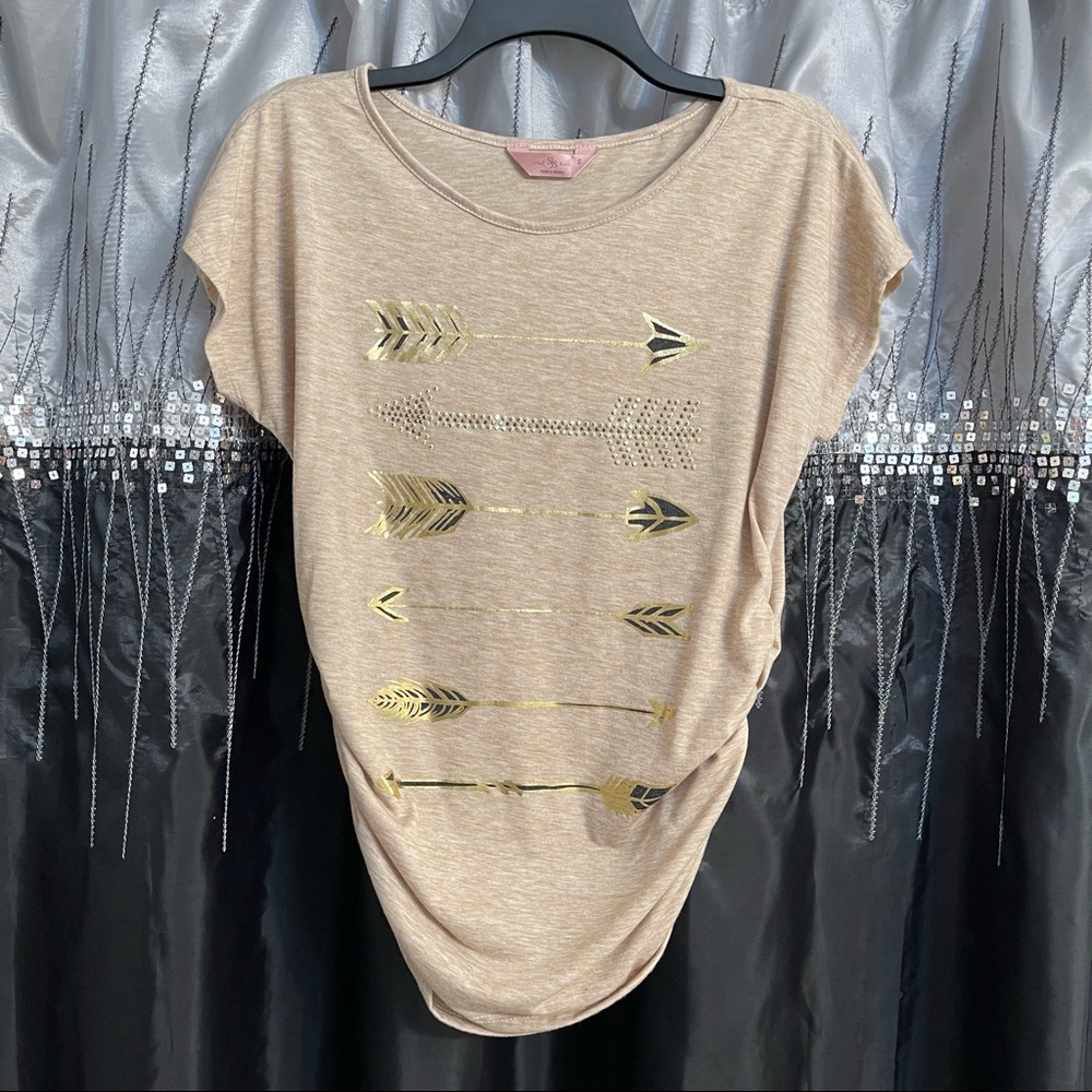 SJS Ruched Arrow Top - Picture 9 of 11